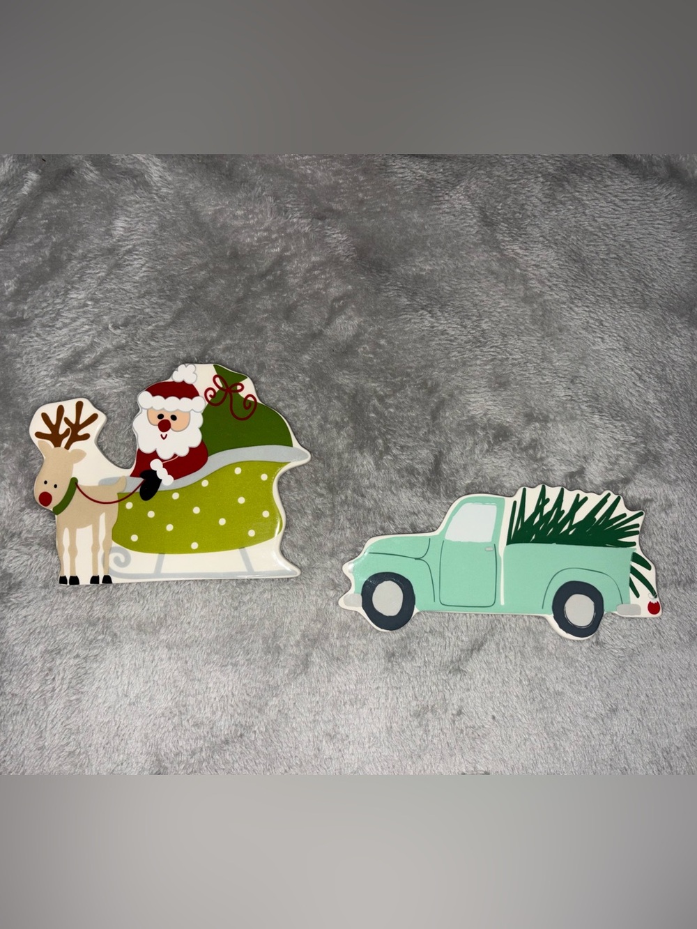 Coton Colors Santa Sleigh and Truck  - Happy Everything Mini Attachments
